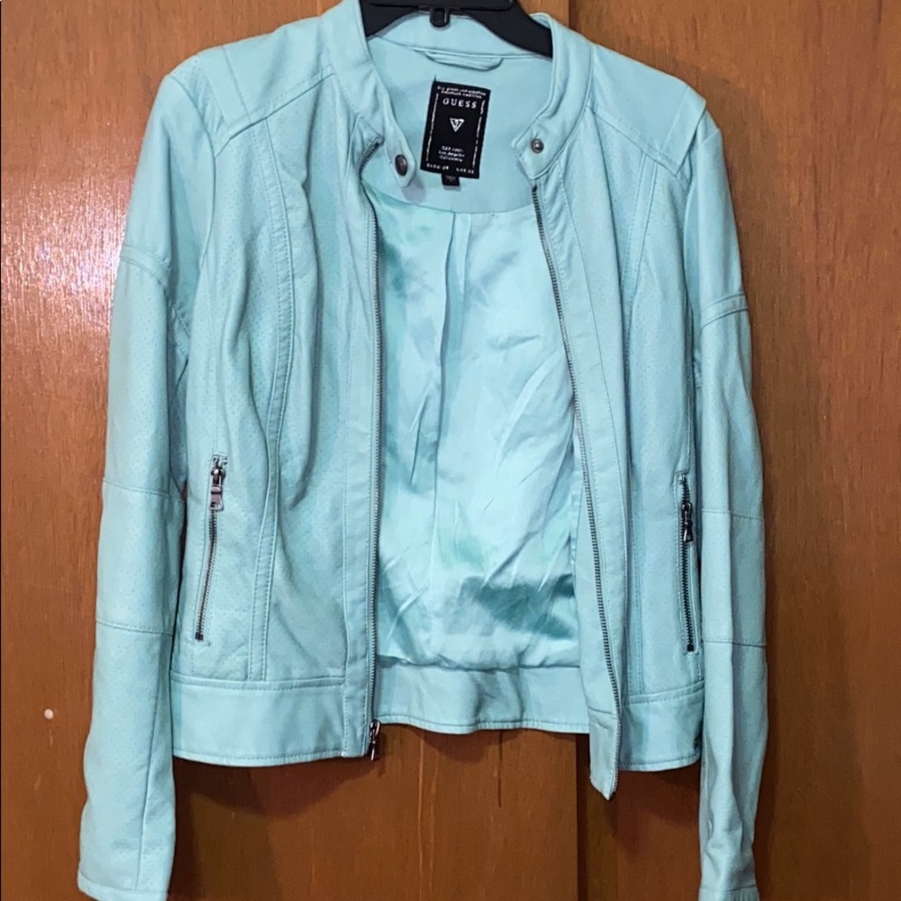 Guess leather jacket